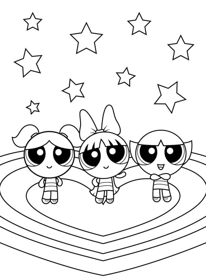 Powerpuff Girls (2) ausmalbilder