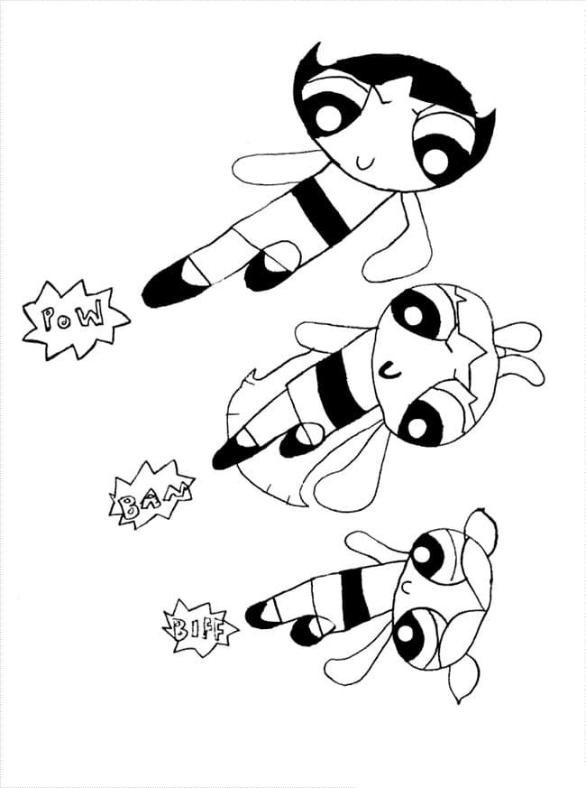 Powerpuff Girls (3) ausmalbilder