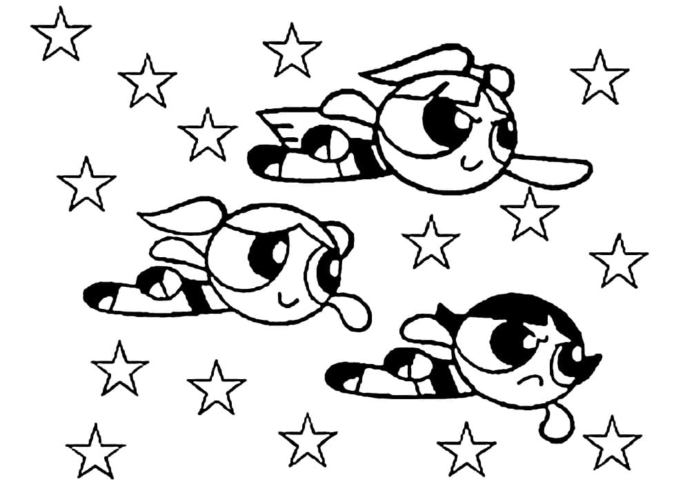 Powerpuff Girls (4) ausmalbilder
