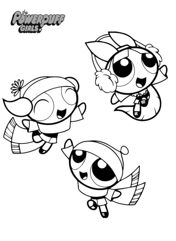 Powerpuff Girls (6) ausmalbilder