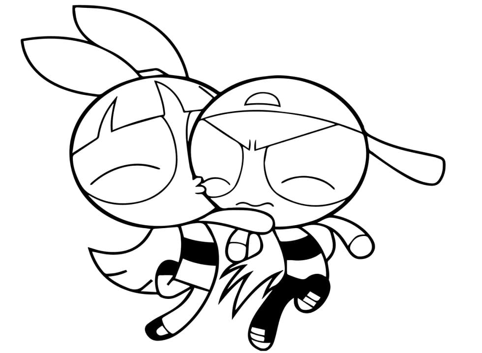 Powerpuff Girls für 4-jährige Kinder ausmalbilder