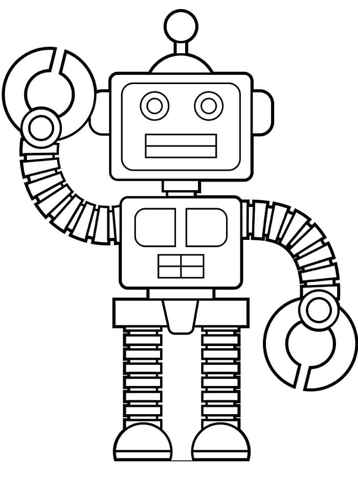 Roboter für Kinder ausmalbilder