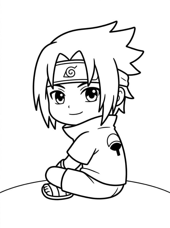 Sasuke ausmalbilder