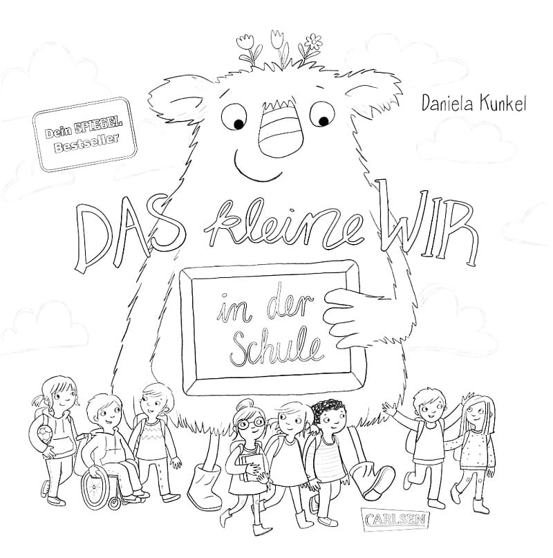 Schlichtes Das kleine WIR Motiv