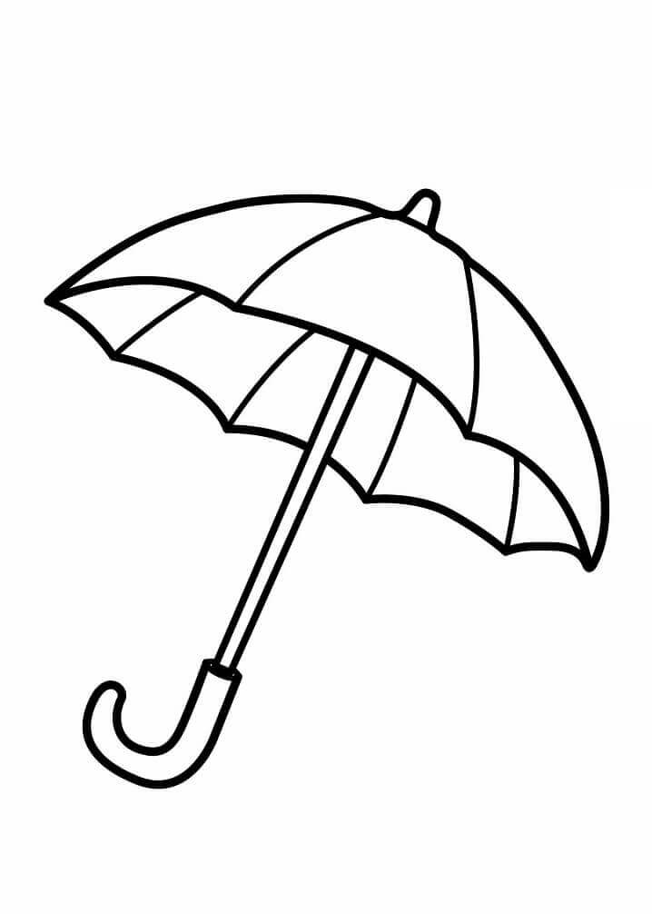 Schöner Regenschirm