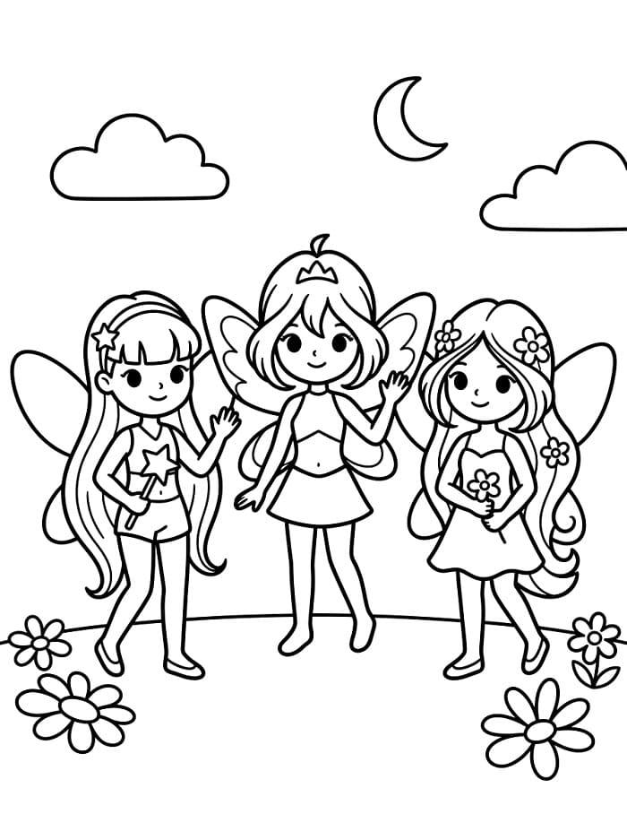 Schöner Winx Club ausmalbilder