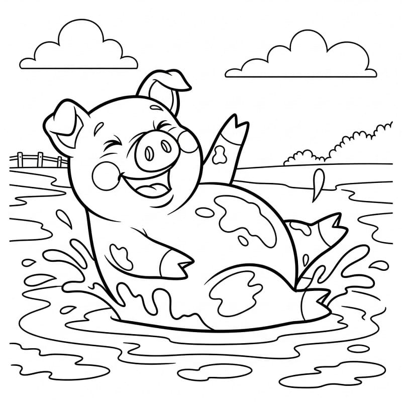 Schwein zum Ausdrucken ausmalbilder