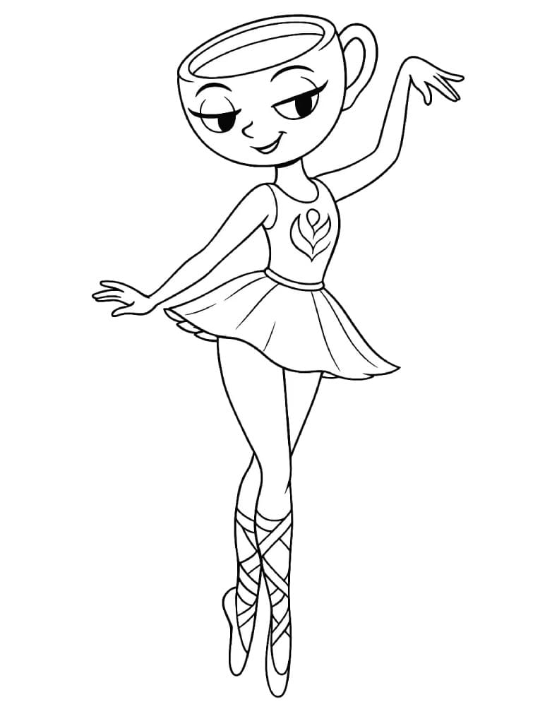 Sehr süße Ballerina Cappuccina