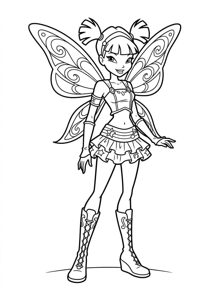 Sehr süßer Winx Club ausmalbilder