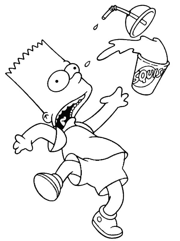 Simpsons für Kinder ausmalbilder