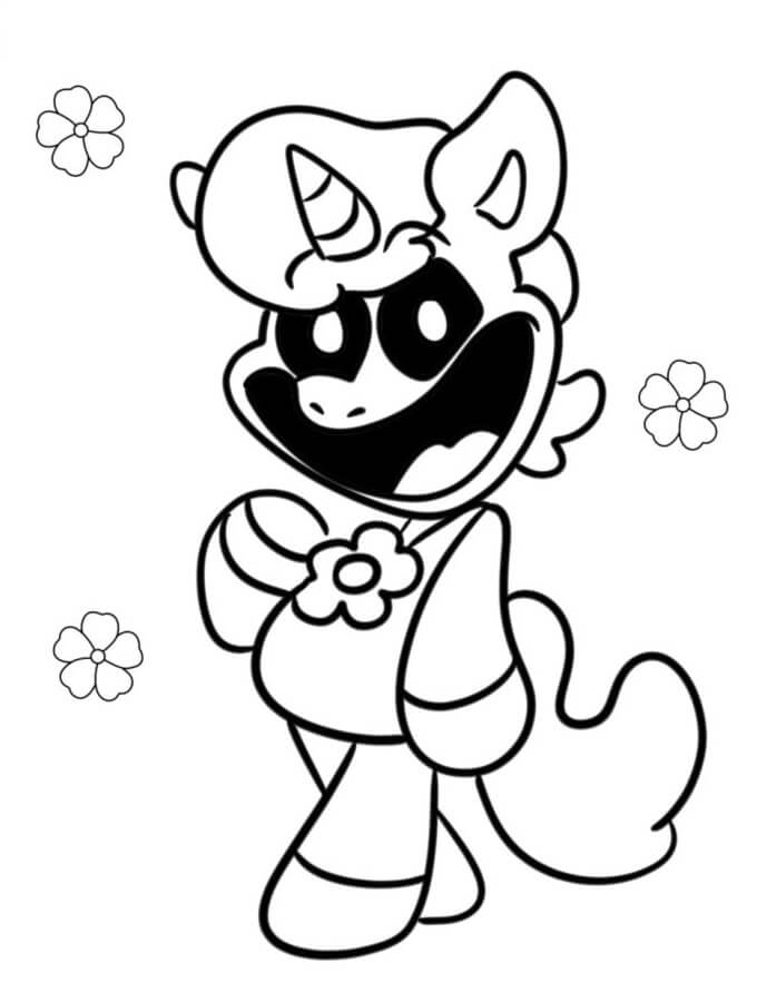 Smiling Critters zum Ausdrucken ausmalbilder
