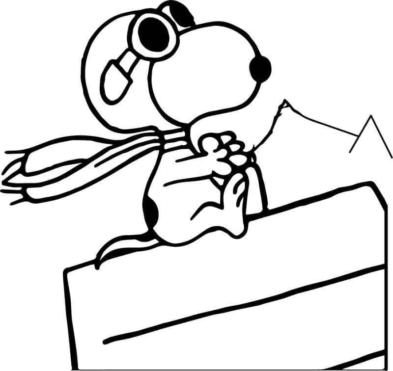 Snoopy (1) ausmalbilder