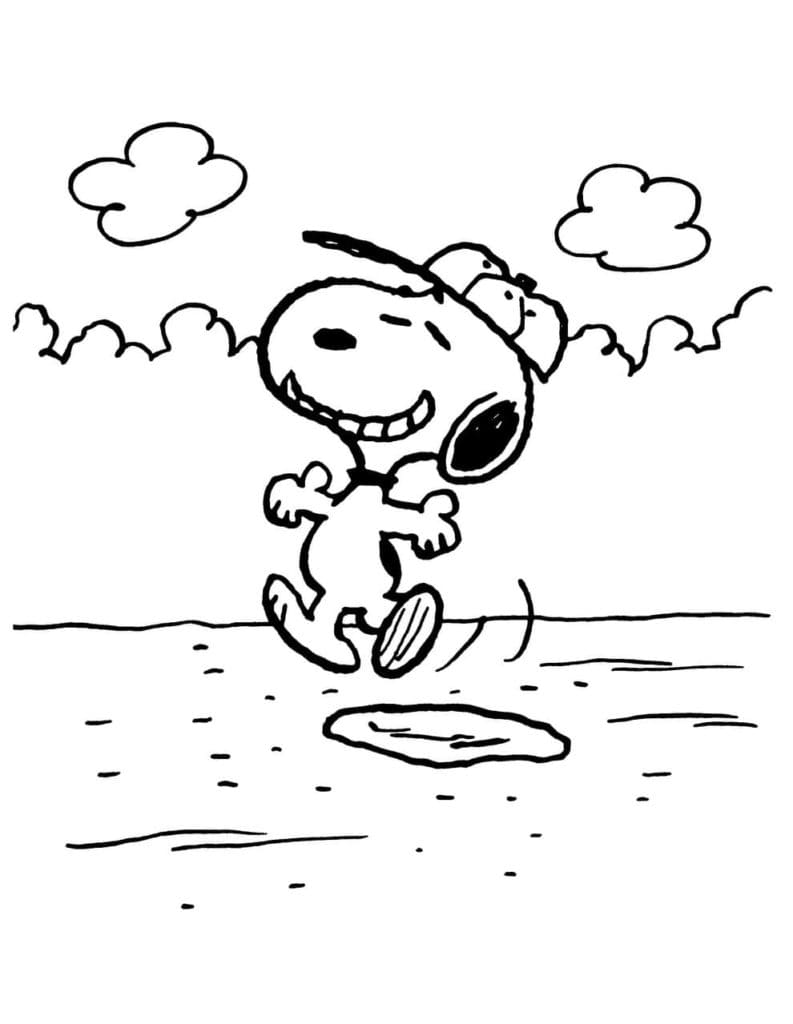 Snoopy (5) ausmalbilder
