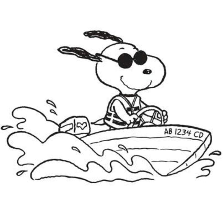 Snoopy (6) ausmalbilder