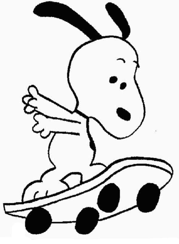 Snoopy (7) ausmalbilder