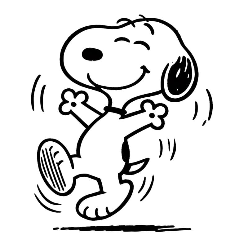 Snoopy Bild ausmalbilder