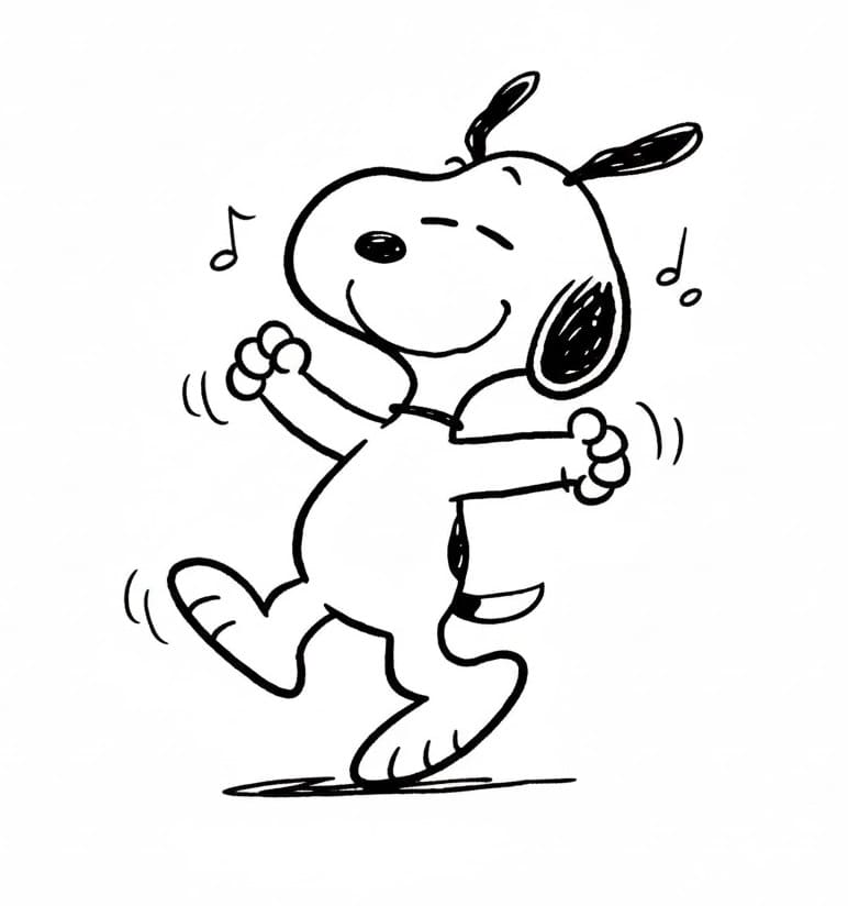 Snoopy kostenlos ausdruckbar ausmalbilder