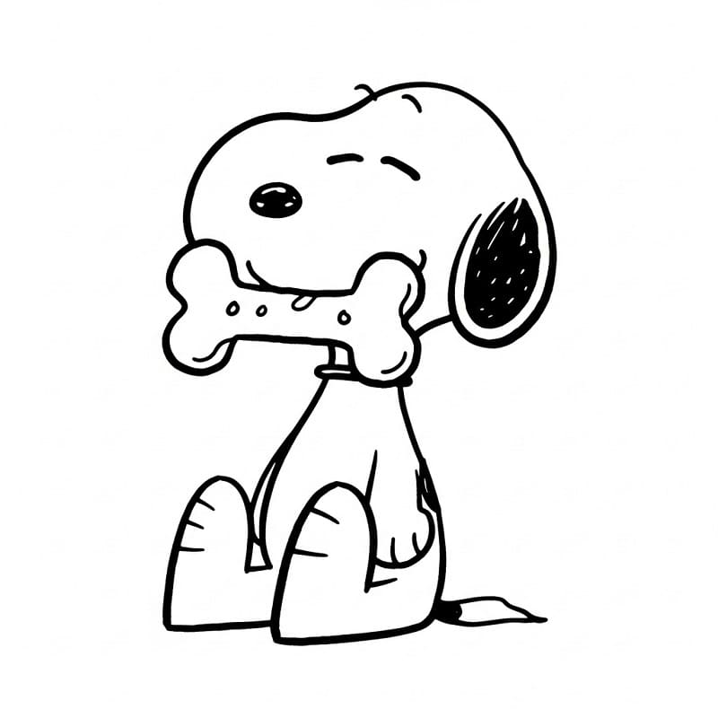 Snoopy kostenlos für Kinder ausmalbilder