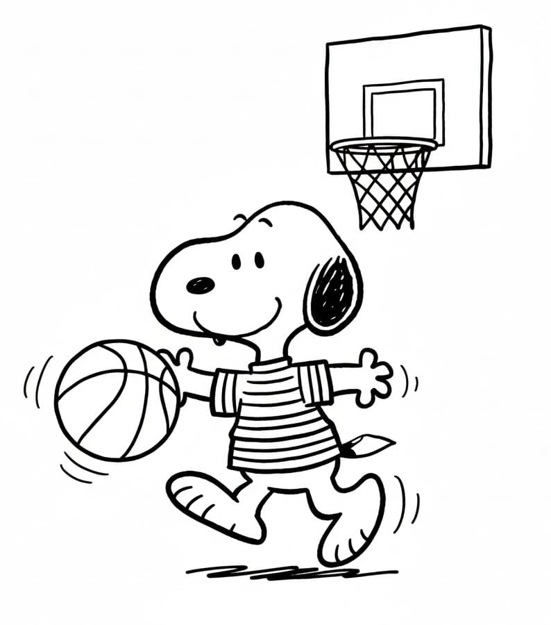 Snoopy zum Ausdrucken ausmalbilder
