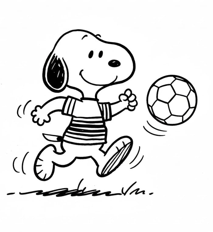 Snoopy zum Drucken ausmalbilder