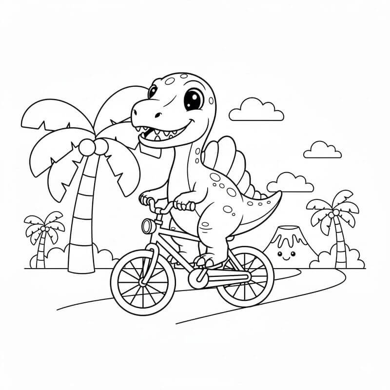 Spinosaurus kostenlos ausmalbilder