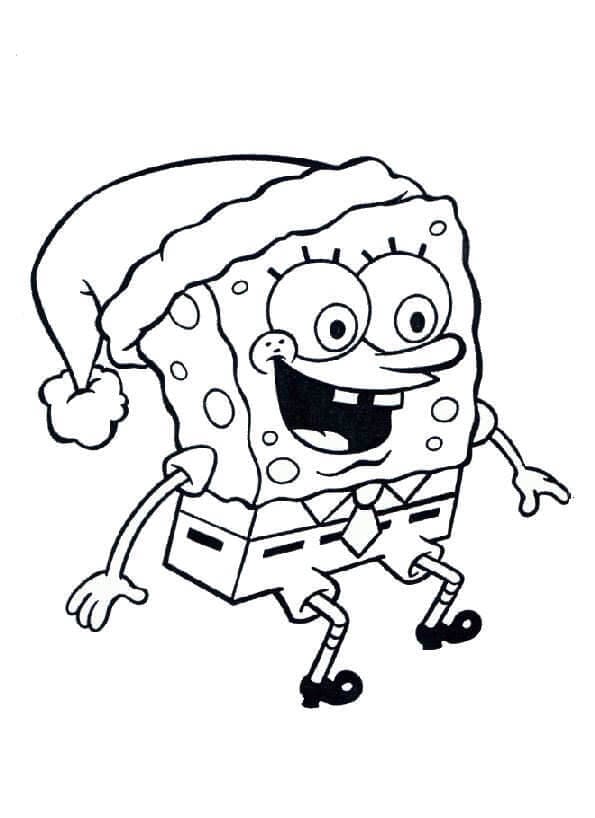 Spongebob an Weihnachten ausmalbilder
