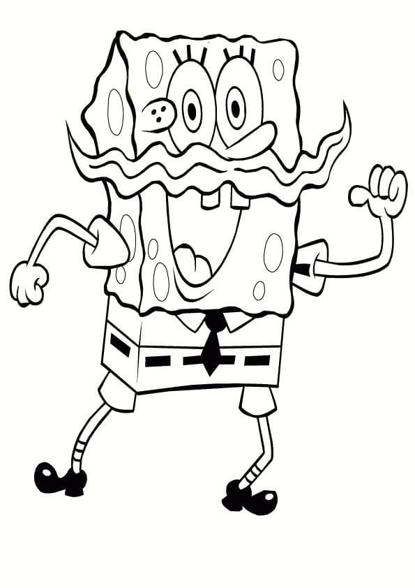 Spongebob lustig ausmalbilder