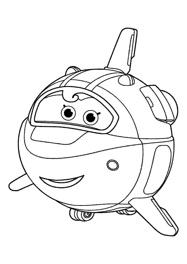 Super Wings ausdrucken ausmalbilder