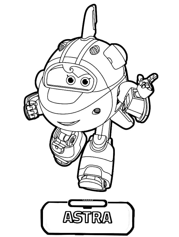 Super Wings für Kinder ausmalbilder