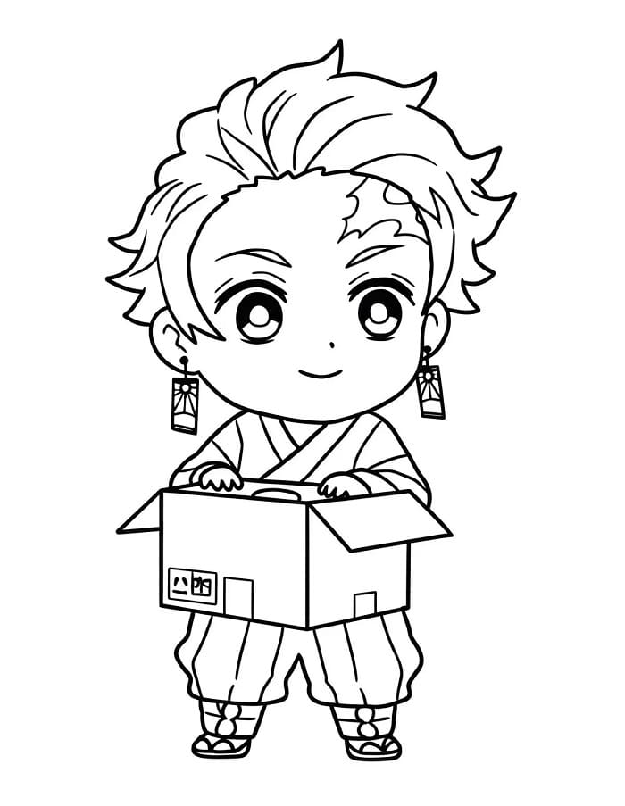 Tanjiro Bild ausmalbilder