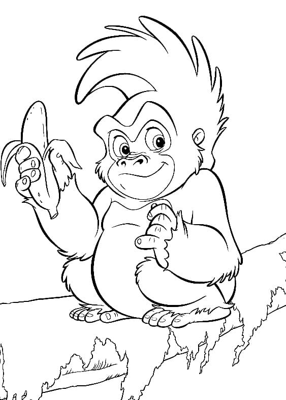 Tarzan (15) ausmalbilder