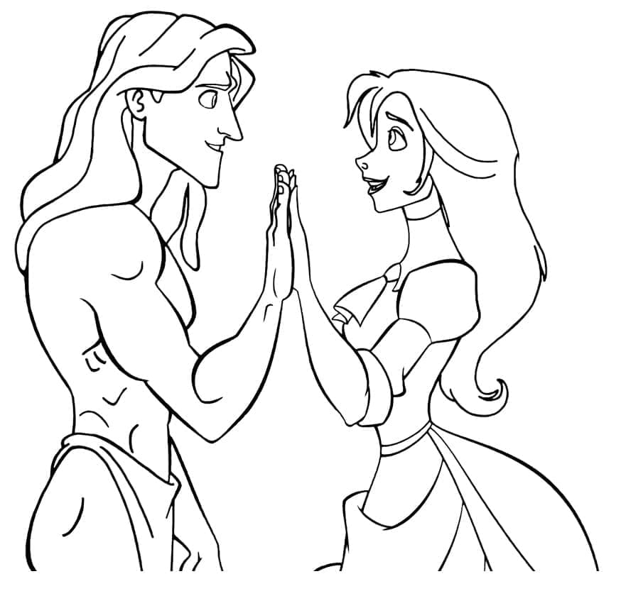 Tarzan (2) ausmalbilder