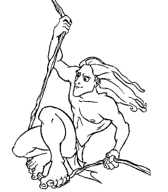 Tarzan (5) ausmalbilder