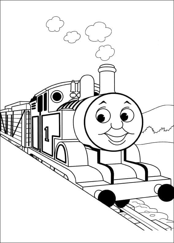 Thomas die kleine Lokomotive ausmalbilder