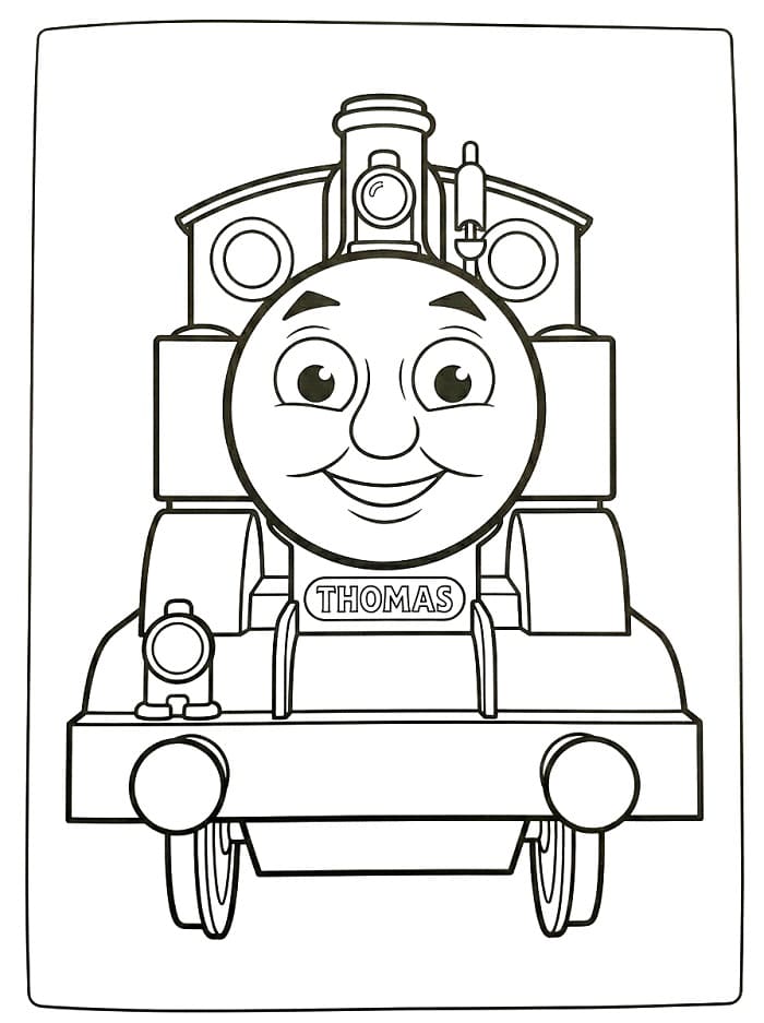 Thomas gratis ausmalbilder