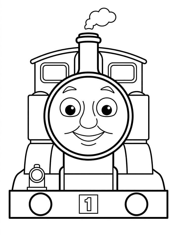 Thomas kostenlos ausmalbilder