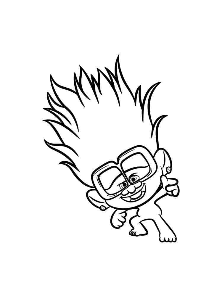 Tiny Diamond aus Trolls ausmalbilder