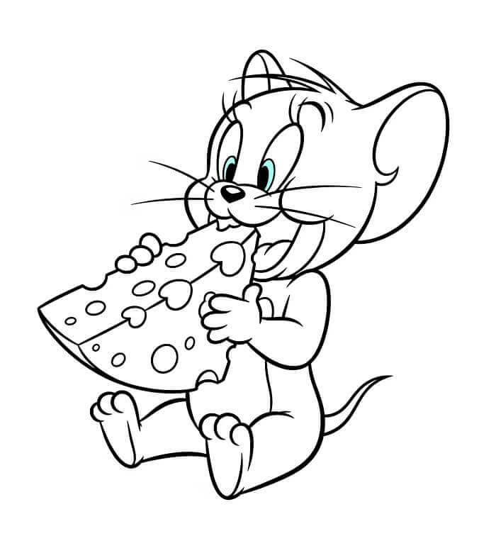 Tom und Jerry gratis ausmalbilder