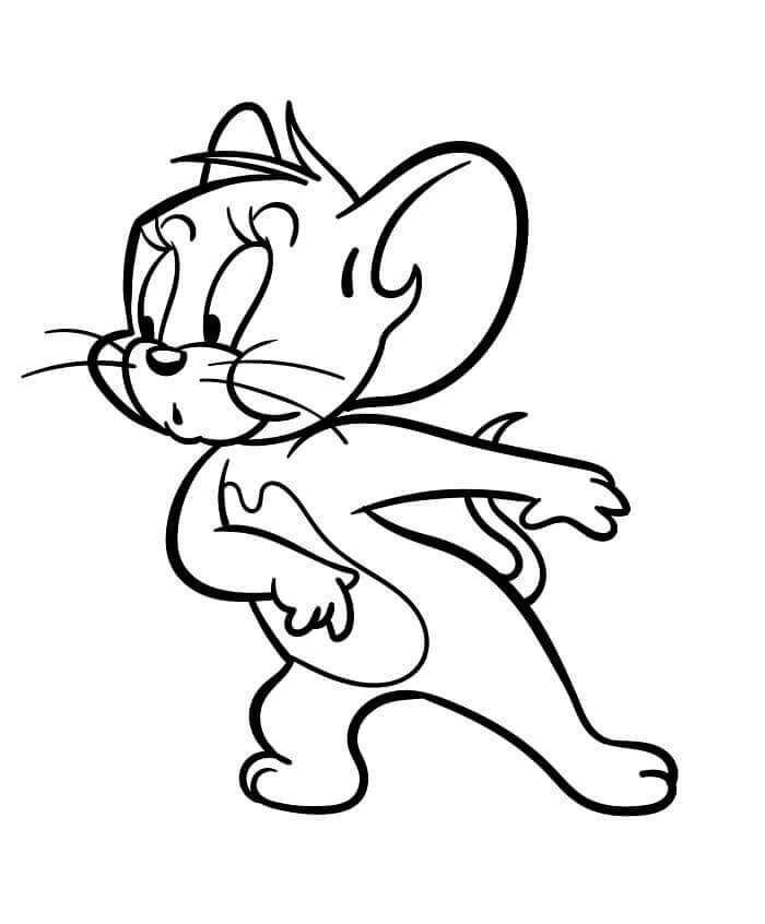 Tom und Jerry zum Ausdrucken ausmalbilder