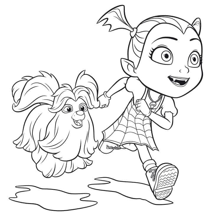 Vampirina Bild ausmalbilder