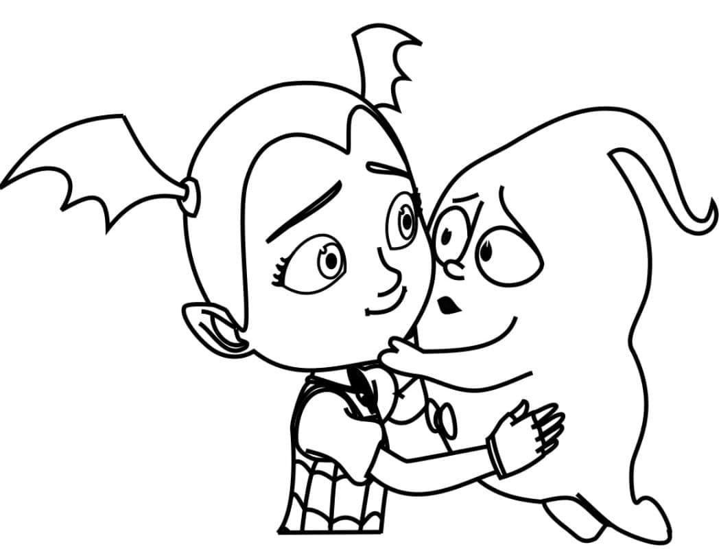 Vampirina kostenlos ausmalbilder