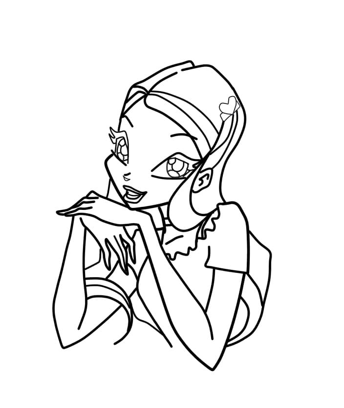 Winx Club ausdrucken ausmalbilder