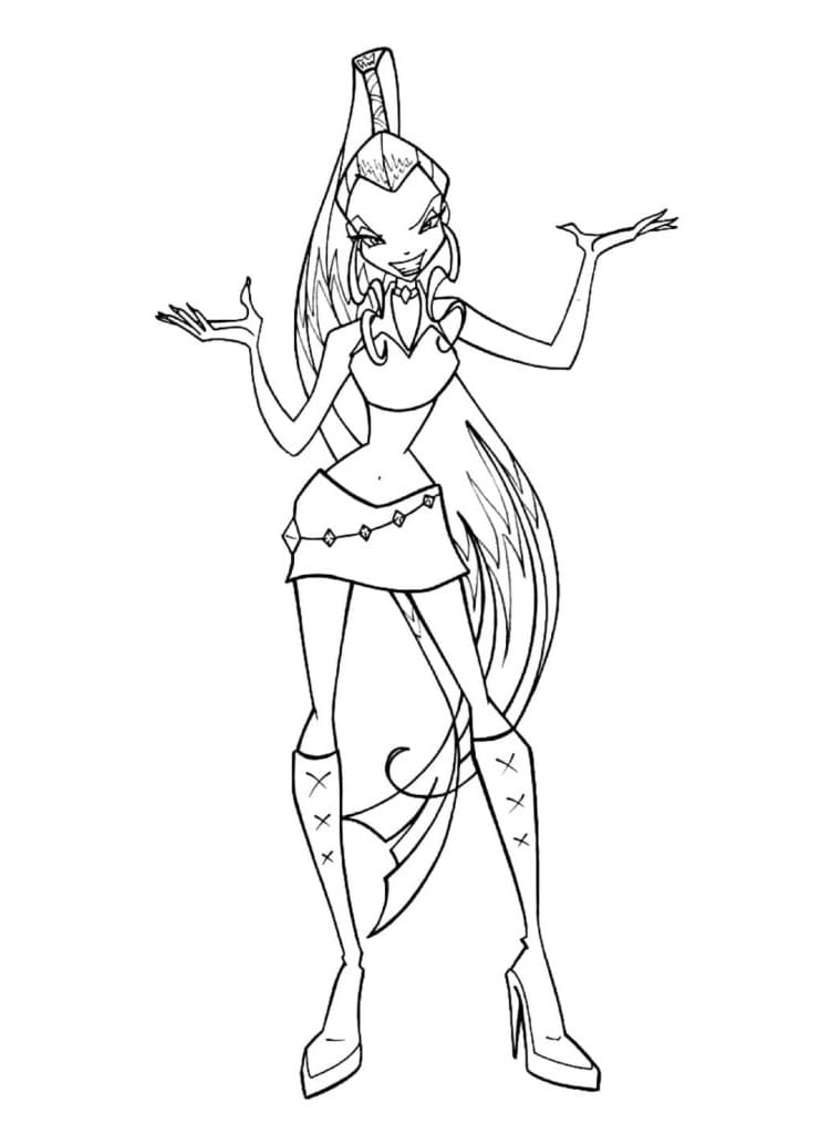 Winx Club für Kinder ausmalbilder