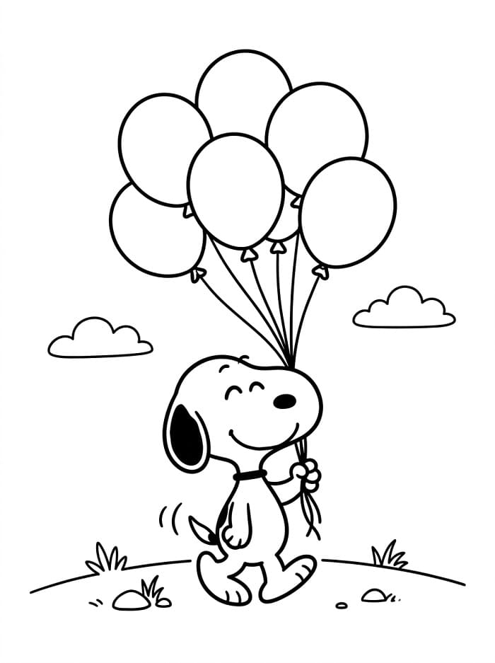 Wunderbarer Snoopy ausmalbilder