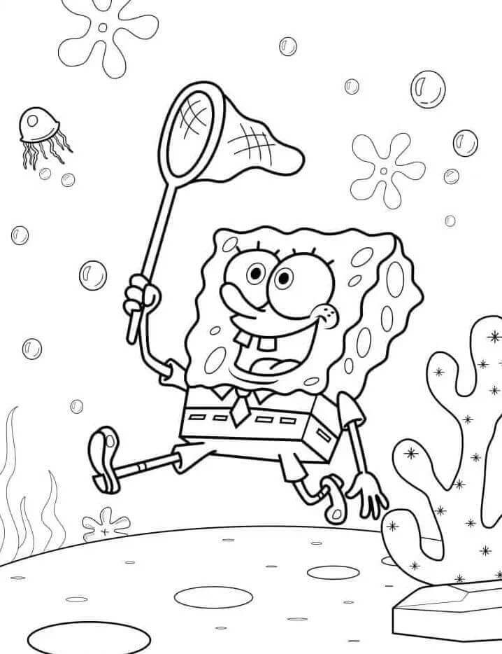 Wunderbarer Spongebob ausmalbilder