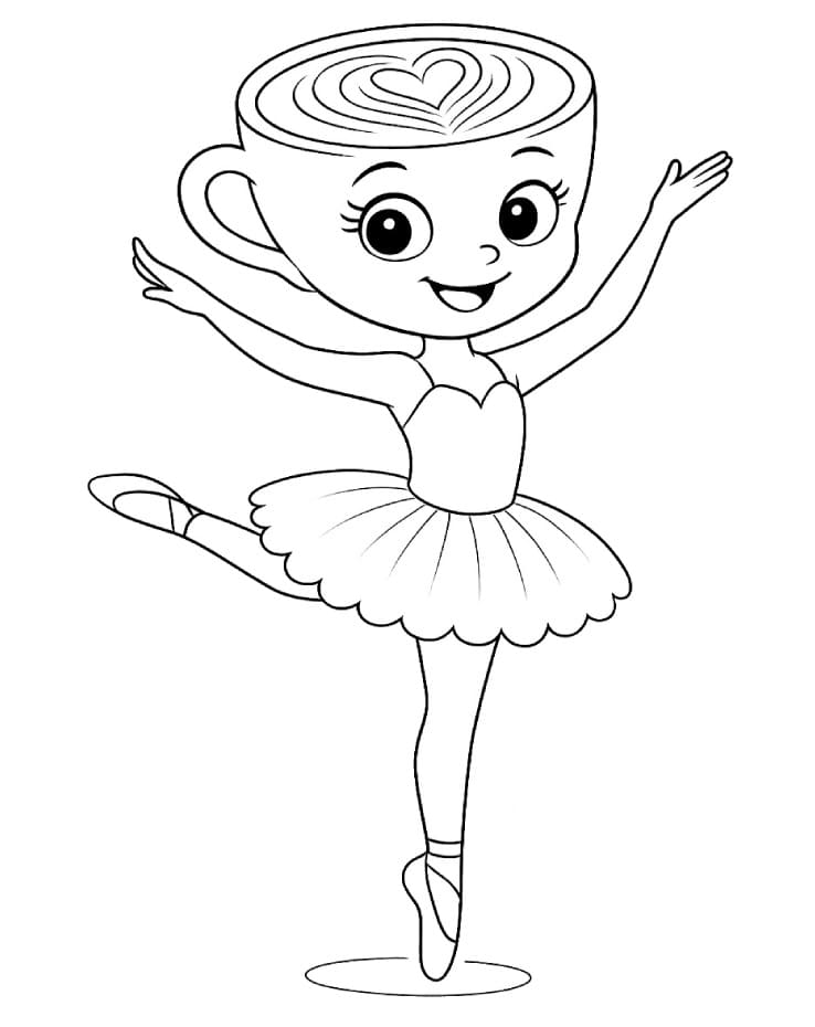 Wunderschöne Ballerina Cappuccina