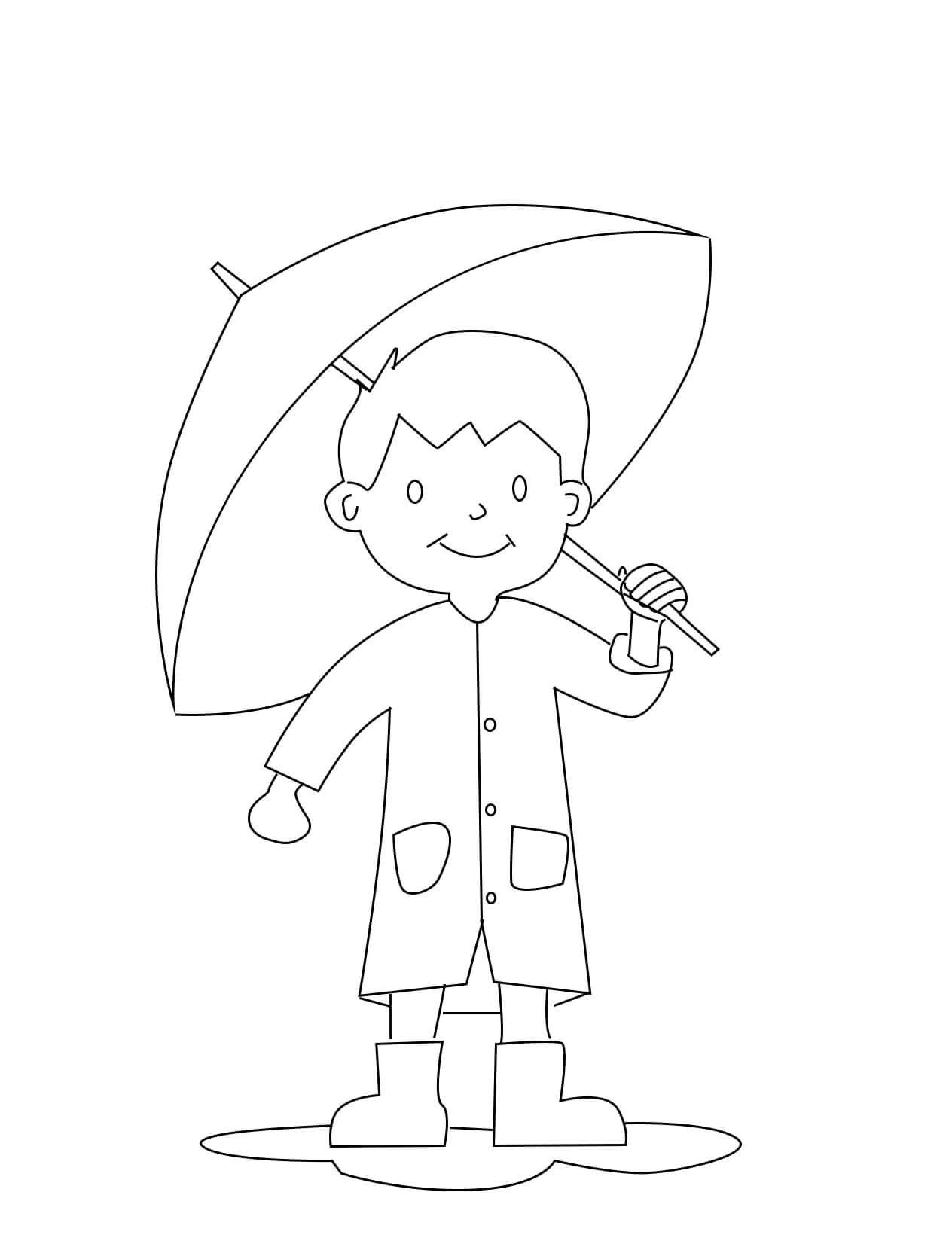Wunderschöner Regenschirm