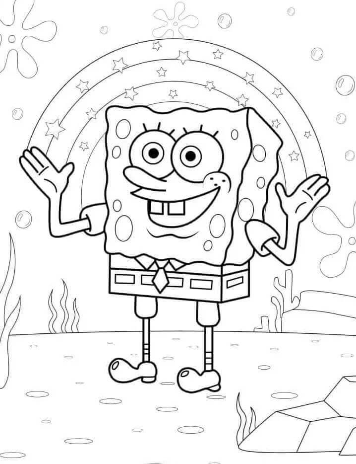 SpongeBob Schwammkopf ausmalbilder