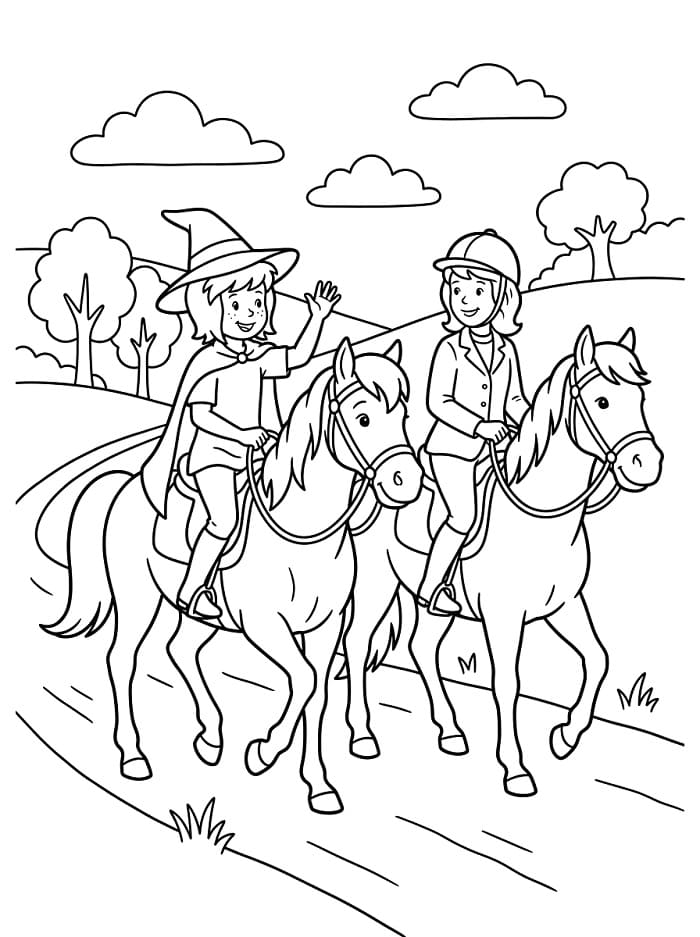 Zeichentrick-Bibi und Tina