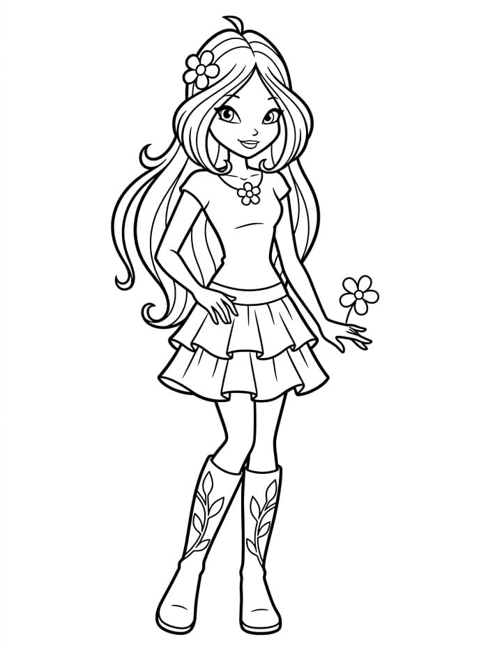 Winx Club ausmalbilder